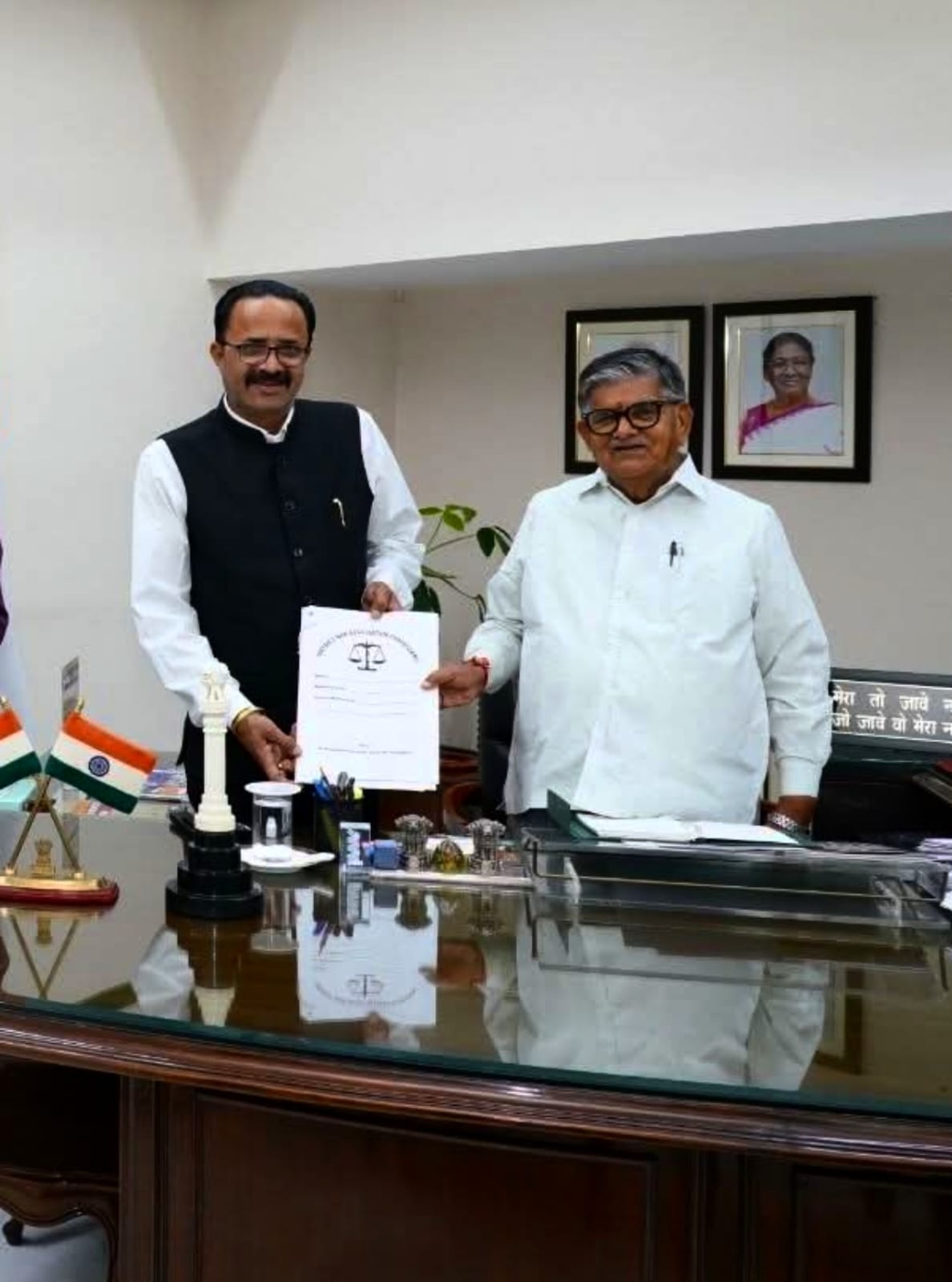 Meeting with His Excellency Sh Gulab Chand Kataria 